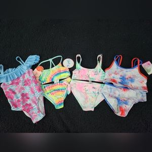 Girls Size 4 Swimsuit Lot